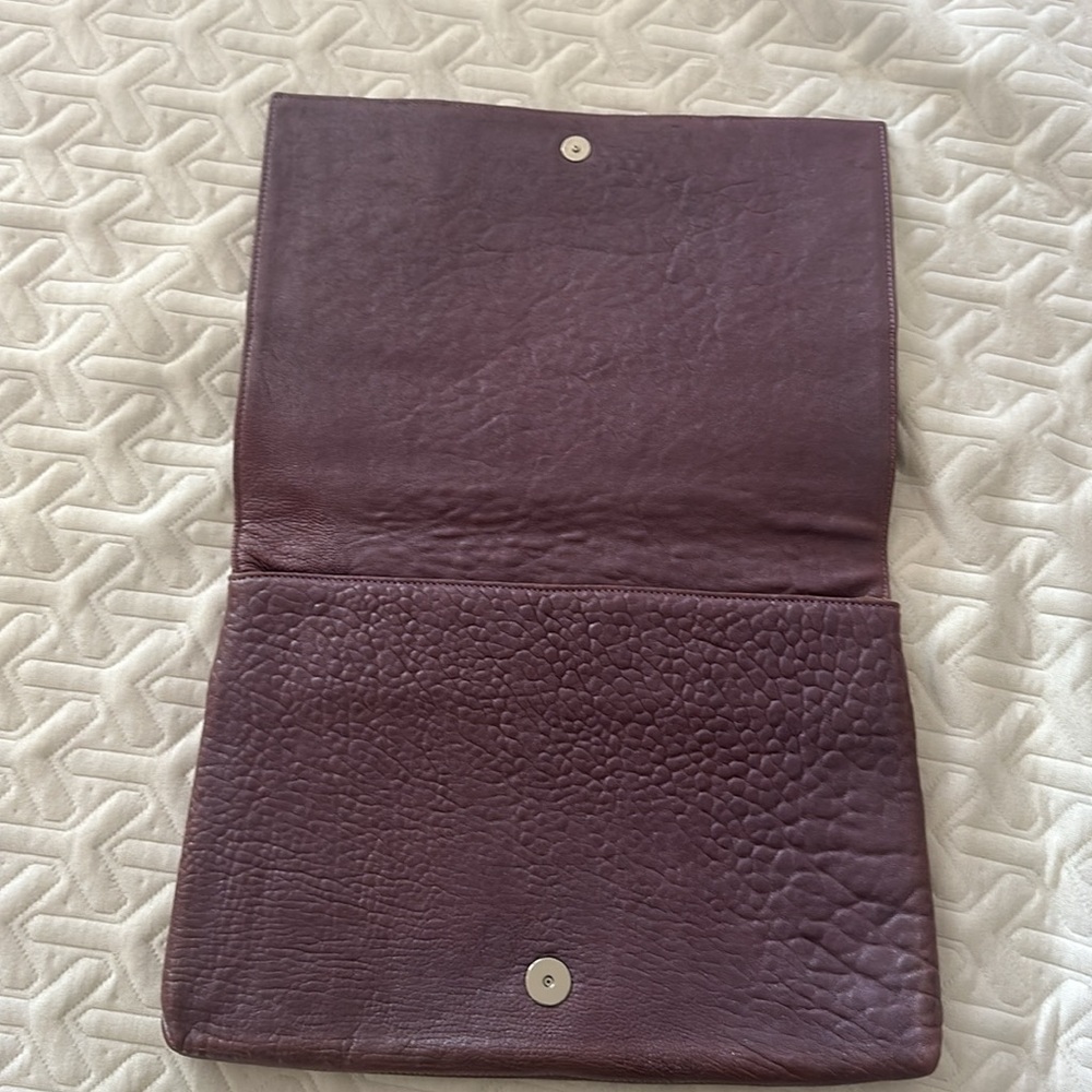 Sedgwick Leather Clutch Lilac Purple - Picture 6 of 8